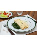 Panqueca de frango, couve, arroz (380g)