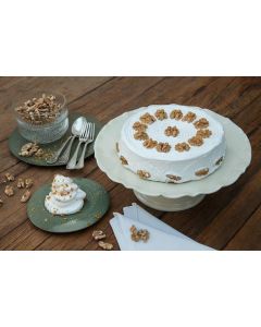 Bolo de nozes tradicional M com recheio de doce de ovos (1Kg)