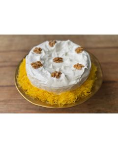 Bolo de nozes tradicional M com recheio de doce de ovos (1kg)  - Natal